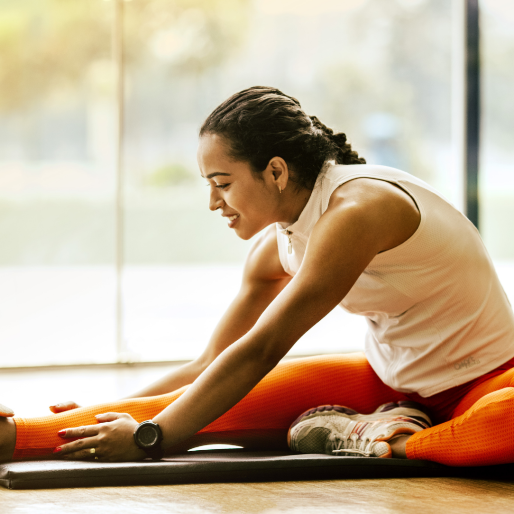 patient is flexible because of chiropractic help