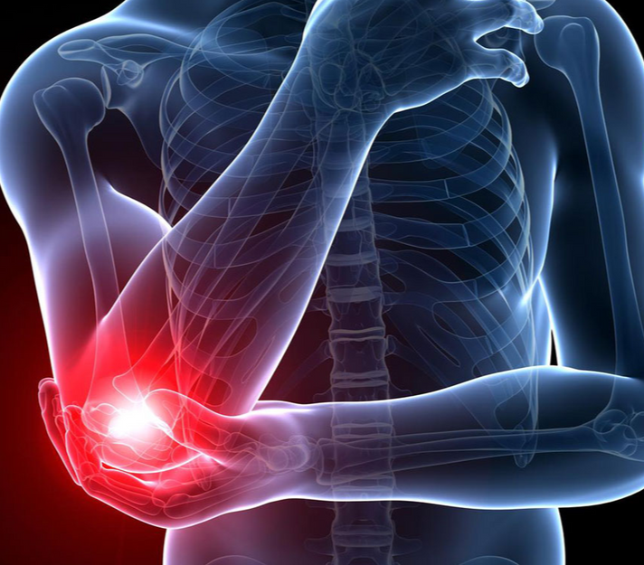 Elbow pain from golf
