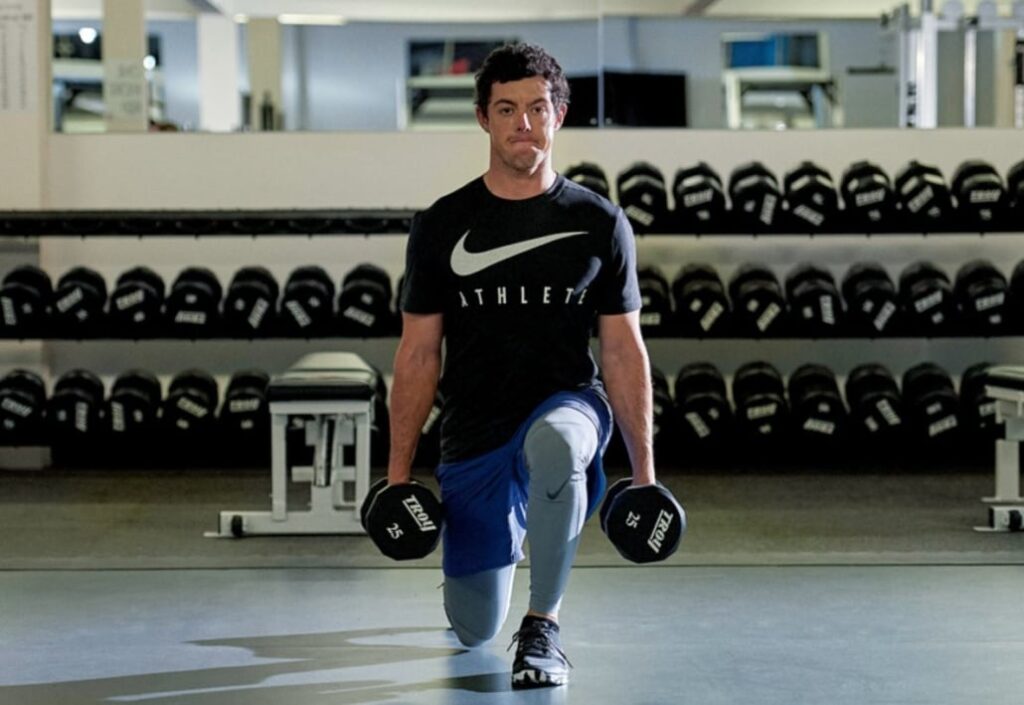 Rory McIlroy Training