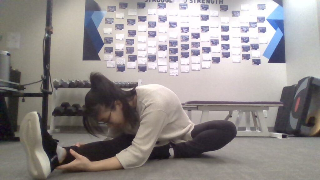Front Hurdler's Stretch