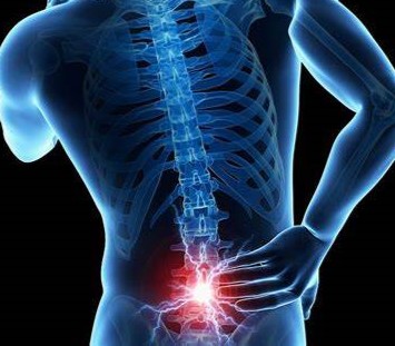 Back pain from golf