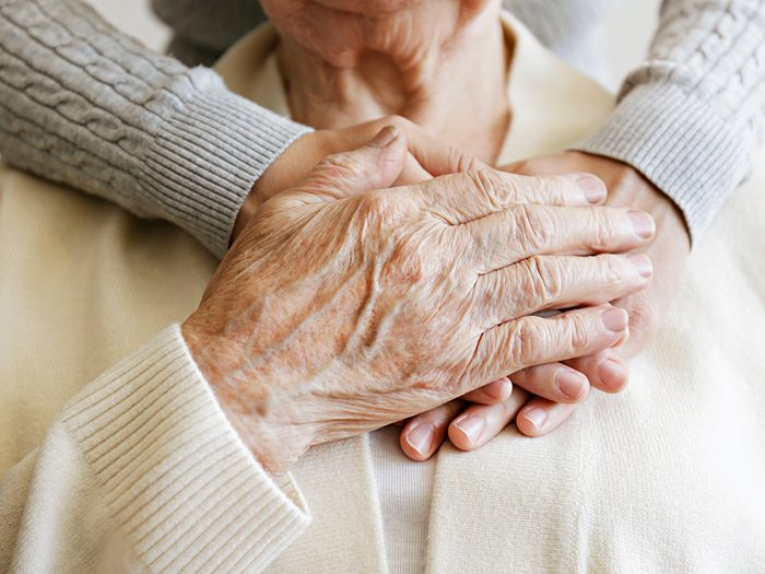 elderly couple need to prevent falls through Physiotherapy