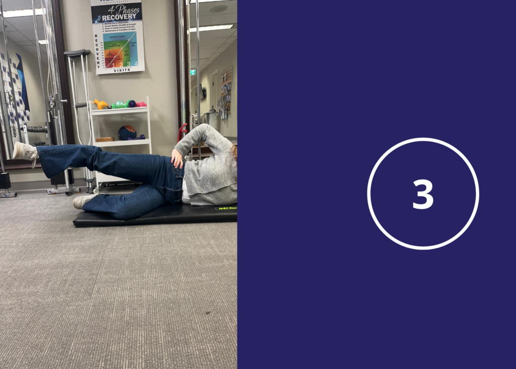 Demonstration of Gluteus Medius Exercise