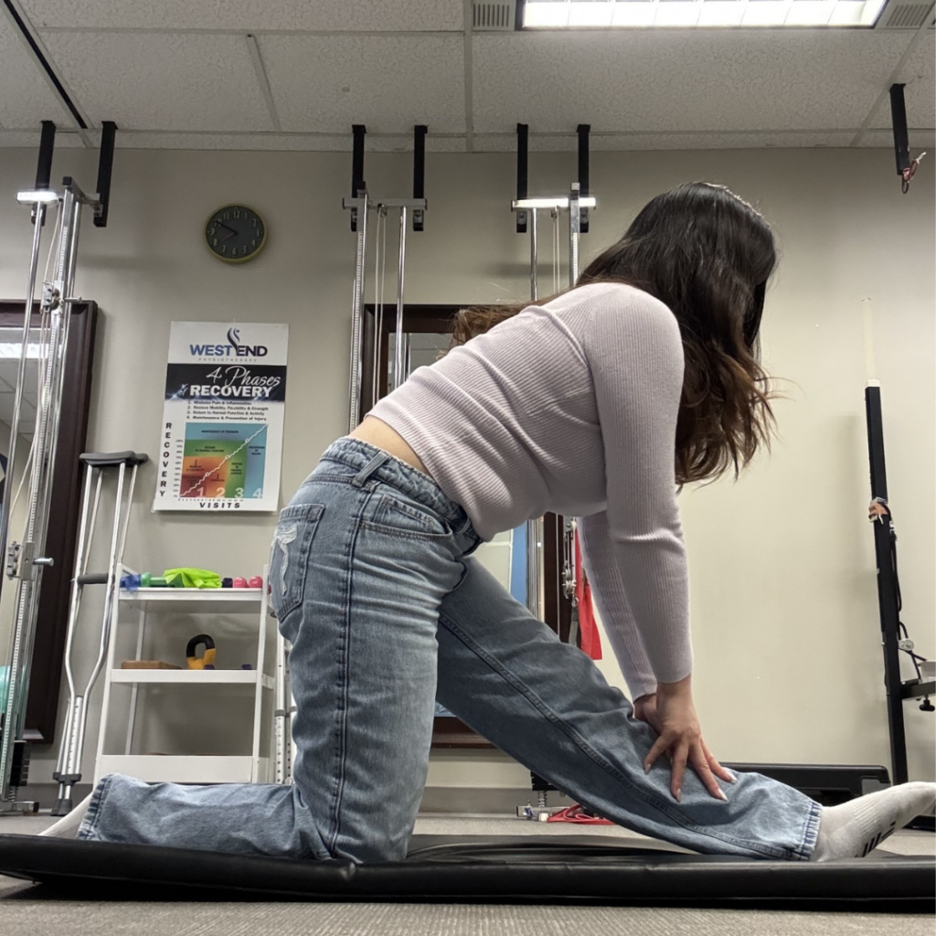 Half Splits Stretch
